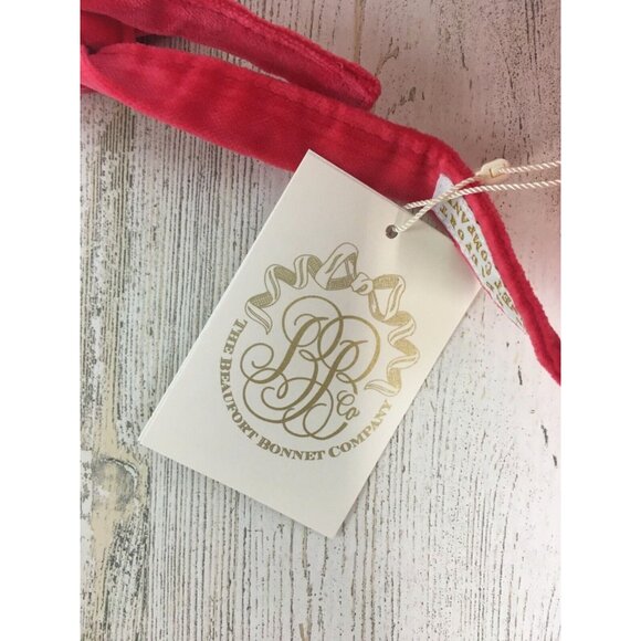 The Beaufort Bonnet Company Barringer Bonnet Red Velveteen Baby Boys M 9 to 24 M - Picture 7 of 10